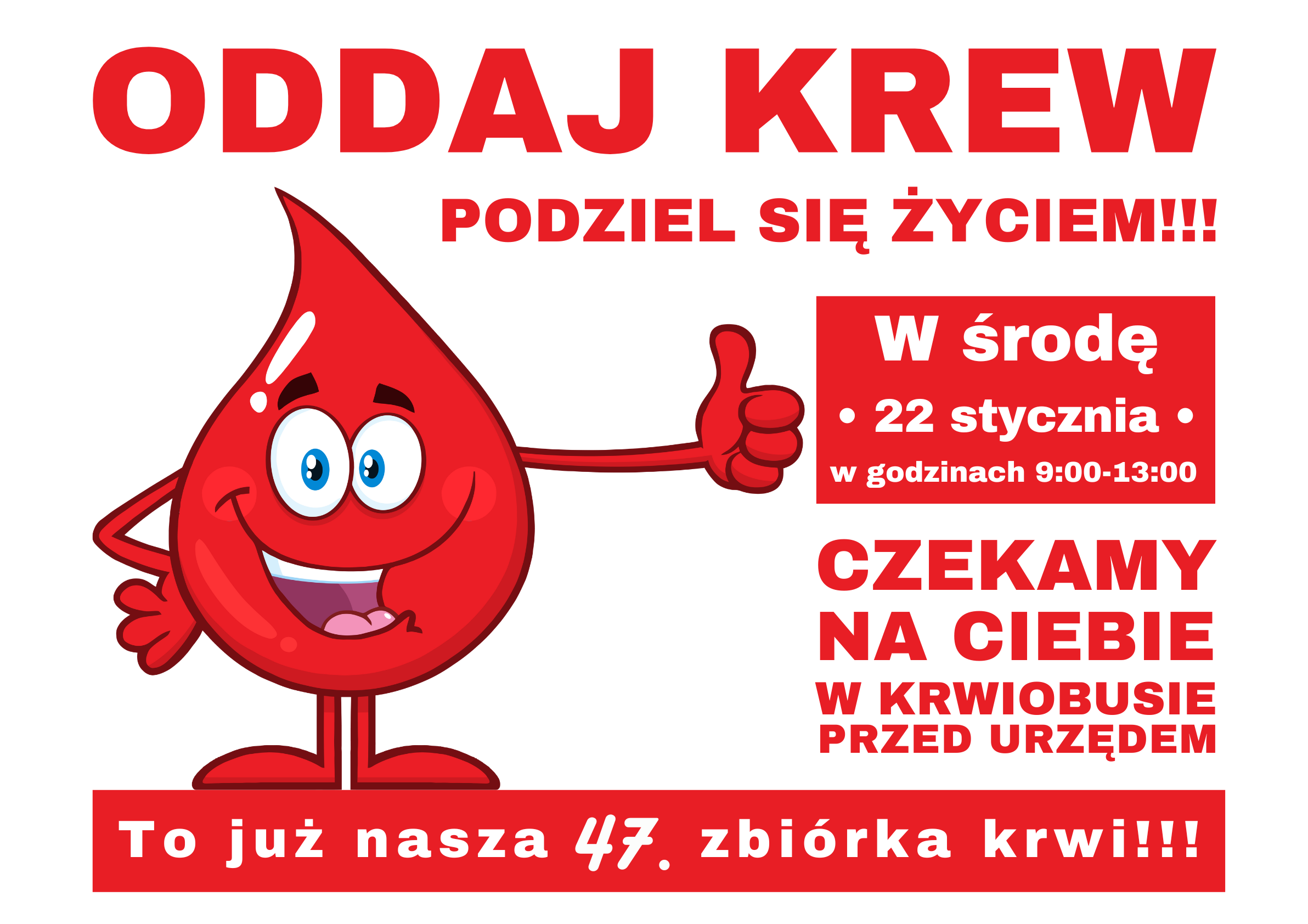 AKCJA KRWIODAWCZA 22.01.2025