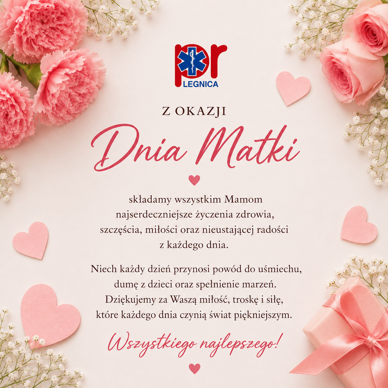 Wszystkiego najlepszego dla wszystkich Mam