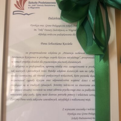 PODZIĘKOWANIA